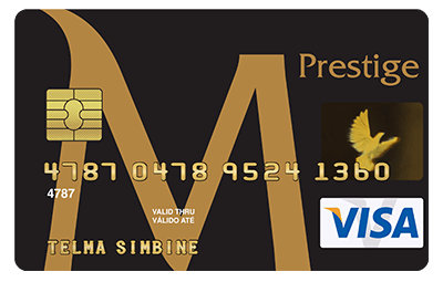 Cartao Prestige Gold Frente